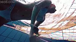 diana zelenkina, you absolute cutie swimming naked in the pool?