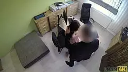 Young czech teen passes casting interview and secures credit