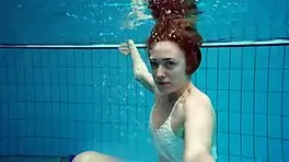 diana zelenkina, you absolute cutie swimming naked in the pool?
