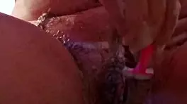 Watch her shave that hairy pussy in the bidet?