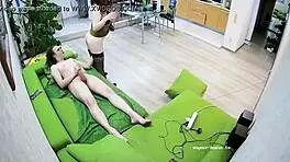 I admire this cute brunette beauty sucking and fucking hard