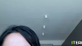 I’m obsessed with this busty babe sucking cock!