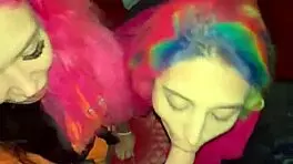 Girls Surprise Guy with Threesome on Boat Roxi Lips Anna Batman