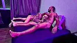 hey, the colombian influencer invited me home to film a video with a big-ass brunette! 📹