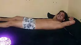 This massage session turns wild with big cock and creampie