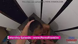 Hey, hot guys are pounding that small 18+ lady's pussy hard with big cocks! 😈💦