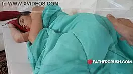 Teenage Stepdaughter Brooklyn Gray's Ass Tapped in POV by Filthy Rich.