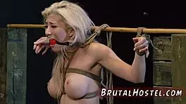 Cristi Ann, the big-breasted blonde, says, Tie me up and fuck my hairy pussy hard.