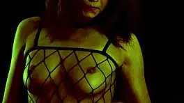 Hey, check this classy babe fingering herself solo! 😍