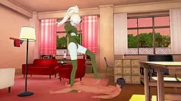 dragon ball vados gives footjob and licks feet