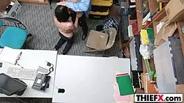 sweety stealer learns a lesson in garage today