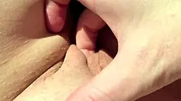 Playing With My Creamy Pussy Until I Cum In The Car In The City Center