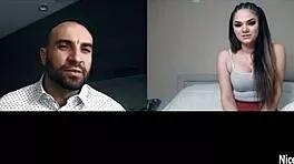 i couldn't resist touching my big tits while masturbating