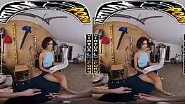 sexy petite dani diaz aces exam pov interracial