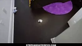 Khloe Kapri feels intense orgasm with stepdad's monster cock POV