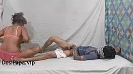 i fucked that cute young indian college girl's pussy with dirty hindi audio, desi chudai