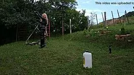 beth trains her shemale in goth bdsm