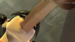 young cute student receives blowjob and fucking on the car