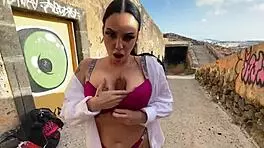 Boyfriend Forces Me To Touch Myself Outdoors While He Films