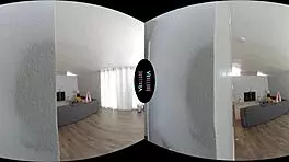 vrallure discovers intense foot fetish liking