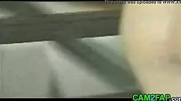 Blonde Teen Feels Punished Spanking