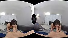 vrallure discovers intense foot fetish liking