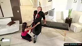 Busty Teen 18+ Gets Deep Pussy Action from Older Man in Taboo Storyline