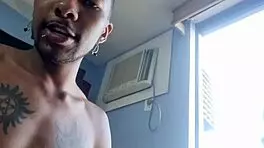 Young mulata rides big cock to creampie.