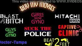 Teen brunette giggles as her feet get wet at the beach on beat2feetcom.