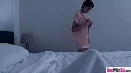 i share a room with my teen stepsister cadey mercury, taboo shaved pussy fun