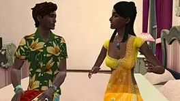 The brother feels intense shock catching his sister in private self-pleasure