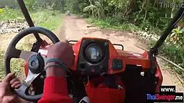 Cute Asian teen 18+ sucking that huge cock, and wow, she loved rough banging! 😍