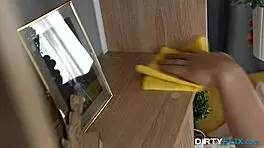 Teen Karolina Geiman gets licked and fucked in the ass by her boyfriend during passionate sex