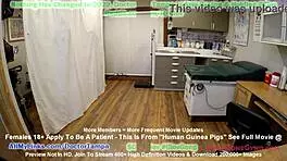 医生坦帕检查少女Aria Nicole的妇科