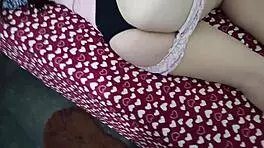 OMG, Hermanastra Swallowed All My Semen Hiding, Her Rico Culo Almost Caught Us! 😱