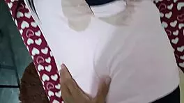 OMG, Hermanastra Swallowed All My Semen Hiding, Her Rico Culo Almost Caught Us! 😱