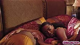 when the robber sneaks into amaris bedroom, she thinks its her partner and invites passionate sex