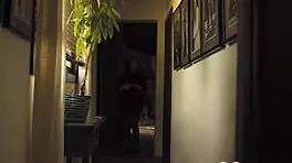 when the robber sneaks into amaris bedroom, she thinks its her partner and invites passionate sex