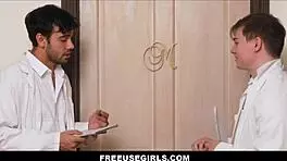 Freeusegirls - freeuse teen 18+ stepsister is freely fucked by stepbrother & best friend during science experiment - mira monroe