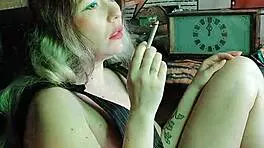 Why Does Sexy Stepsister Smoke Cigarettes in Such a Teasing Way?
