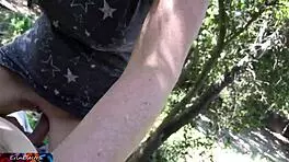 Teenage Stepdaughter's Facial from Gardener in Backyard - Erin Electra