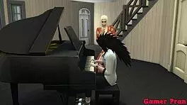 i can’t believe madara, the boss, keeps banging his employee’s tight ass at work, filling her up every single time in this wild anime scene.