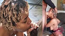 boyfriend cheated, so she gags on deepthroat and rides hard