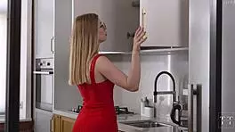 Feeling Stepbrother's Big Cock Inside, Cum in Mouth