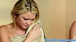 Did You See That Teen Cutie Deepthroating During Her Massage?