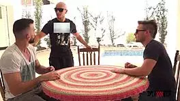 Alessandra Takes Three Cocks In Ass