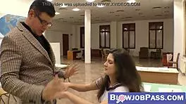 Young Trickster Francesca Dicaprio Earns Good Dicking In Missionary