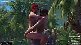 fucked a pretty girl while dancing, wild life.