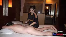 pancake the asian babe rode her client's big cock cowgirl style