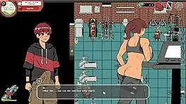 Spooky milk life taboo hentai game episode 20 at the gym